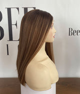 #6/8 with Highlights Classic Color Lace Top Wig