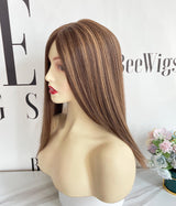Cuticles Human Hair Silk Top Hair Topper - Ivy