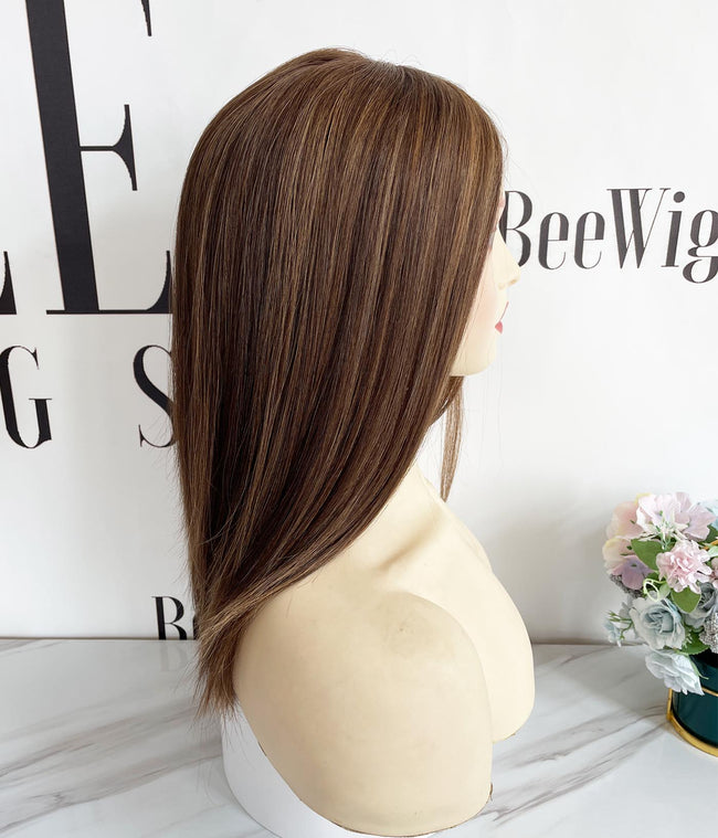 #Ivy - Cuticles Human Hair Silk Top Hair Topper