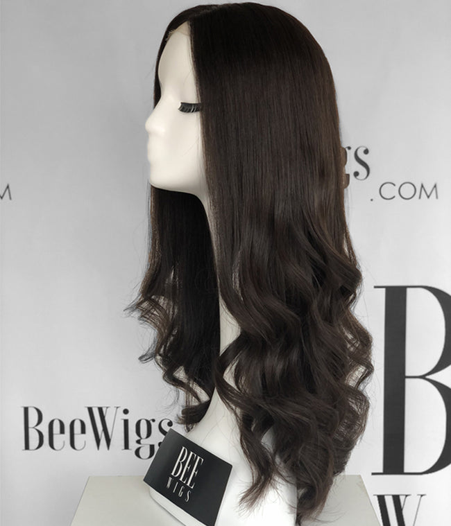 Long Layered Lace Top Wig