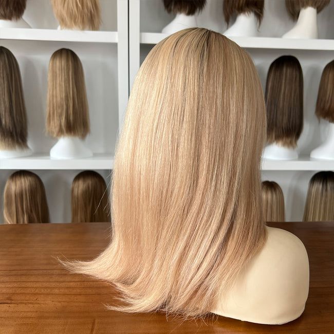 T16/18 - Fine Human Hair Medical Wigs for Alopecia